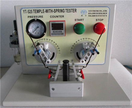Temple with Spring Tester